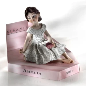Statua in porcellana Amelia di Sibania, edizione limitata dell'anno 2014.