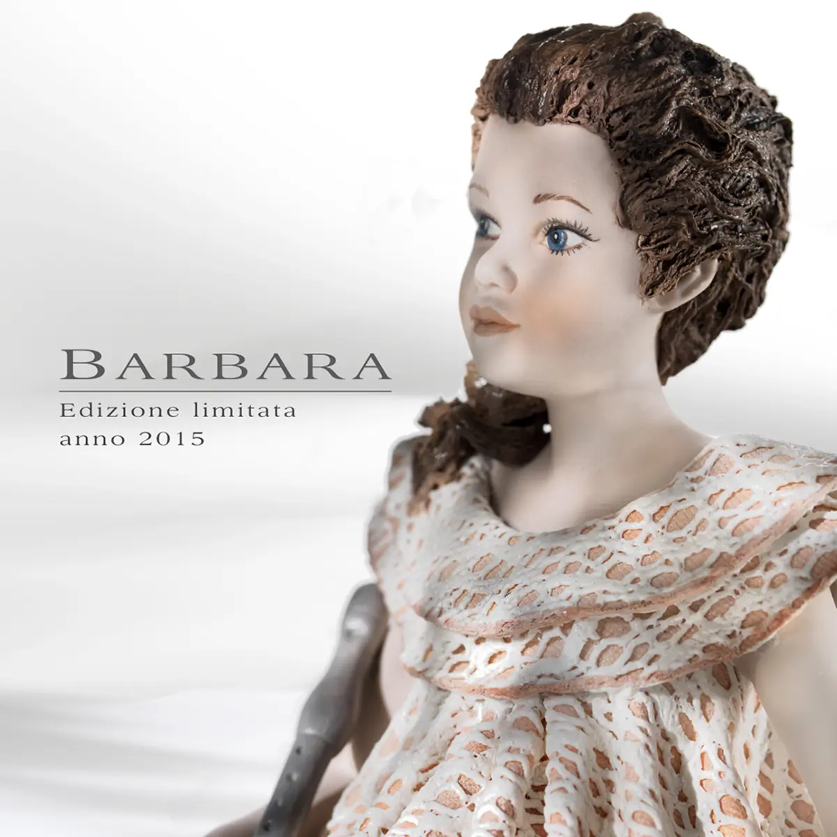 Statua in porcellana Barbara, edizione limitata dell'anno 2015.
