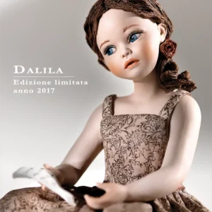 Statua in porcellana Dalila, edizione limitata anno 2017.